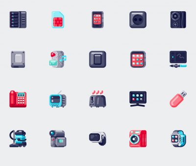 60-electronic-device-element-icons